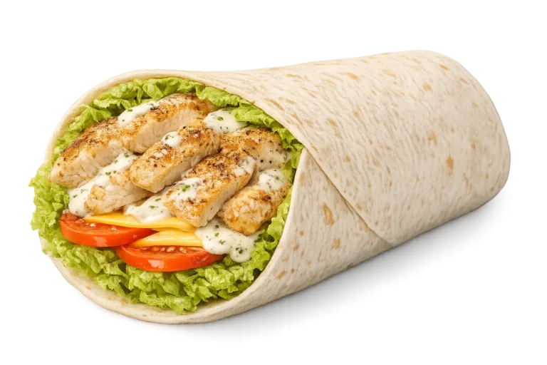 Subway Chicken Ranch Wrap