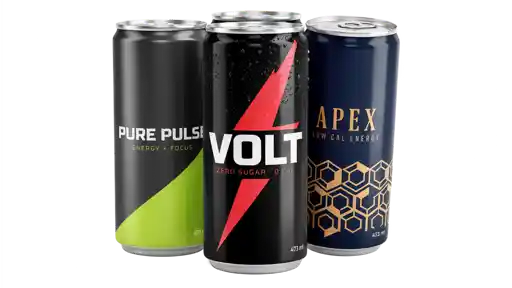 Low-calorie energy drinks