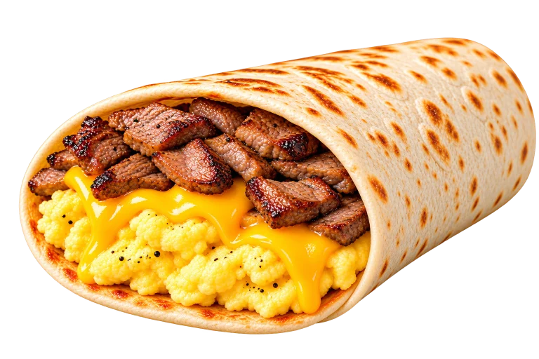 Steak, Egg & Cheese Wrap