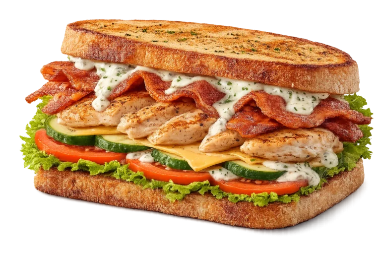 Subway Chicken Bacon Ranch