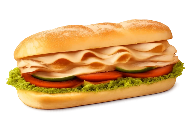 Subway Turkey Breast Sandwich.