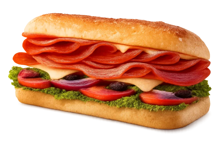 Subway Spicy Italian Sandwich.